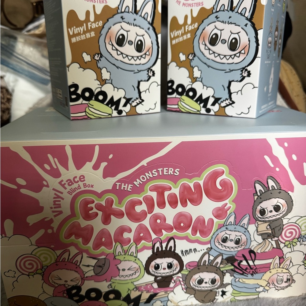 The Monsters Exciting Macaron Vinyl Face Blind Box